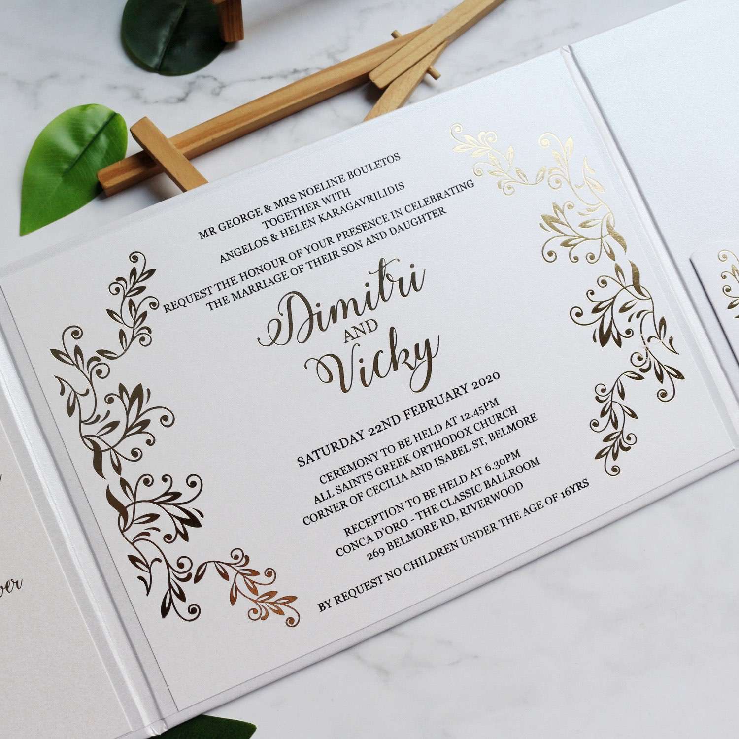 Embossing Invitation Card Beautiful Invitation Card With Hard Cover Customized